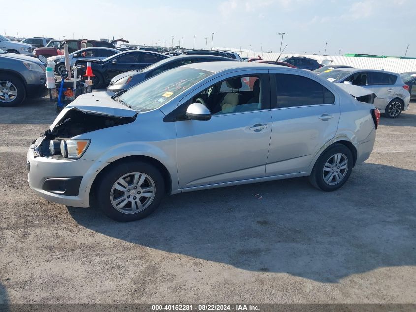 2014 Chevrolet Sonic Lt Auto VIN: 1G1JC5SH5E4166356 Lot: 40152281