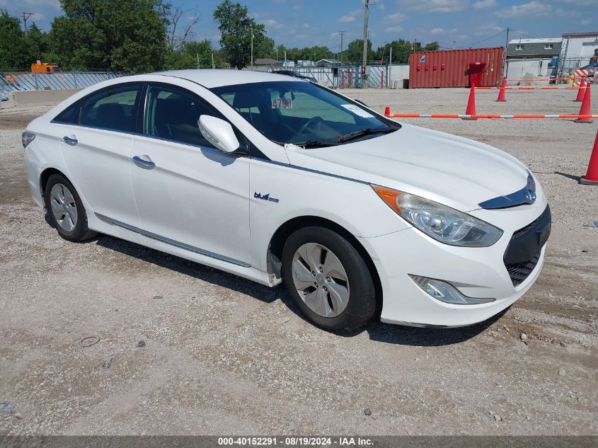 2014 Hyundai Sonata Hybrid VIN: KMHEC4A47EA117593 Lot: 40152291