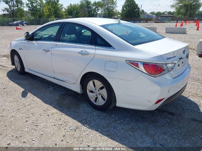 2014 Hyundai Sonata Hybrid VIN: KMHEC4A47EA117593 Lot: 40152291