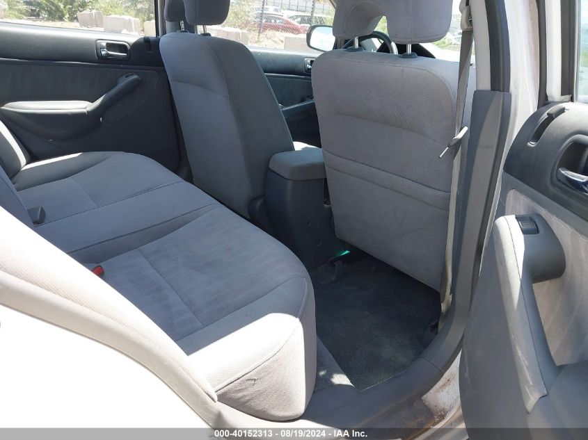 2003 Honda Civic Lx VIN: 2HGES16503H556514 Lot: 40152313