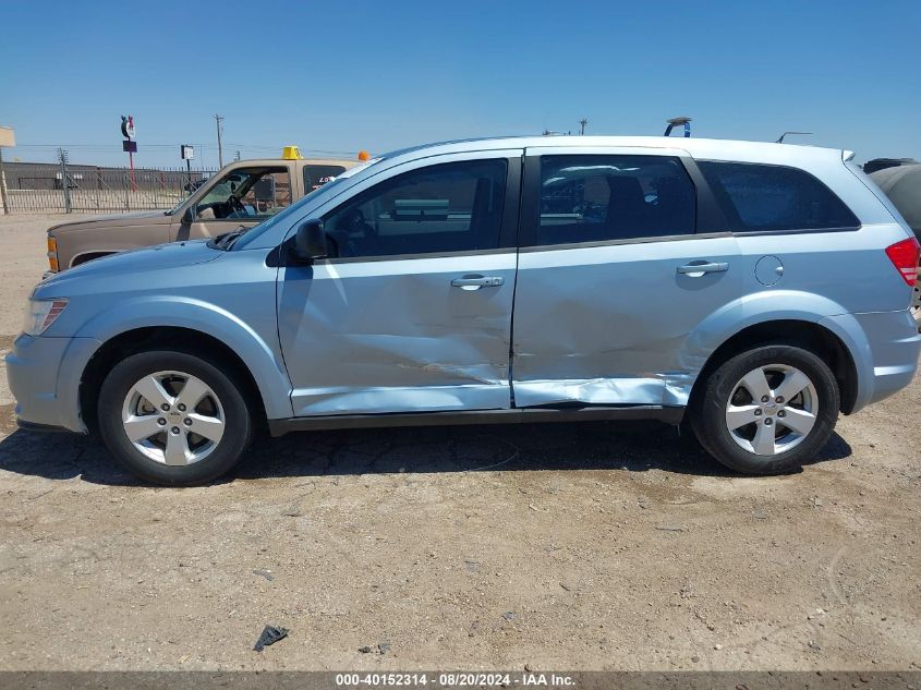 2013 Dodge Journey American Value Pkg VIN: 3C4PDCAB7DT510696 Lot: 40152314