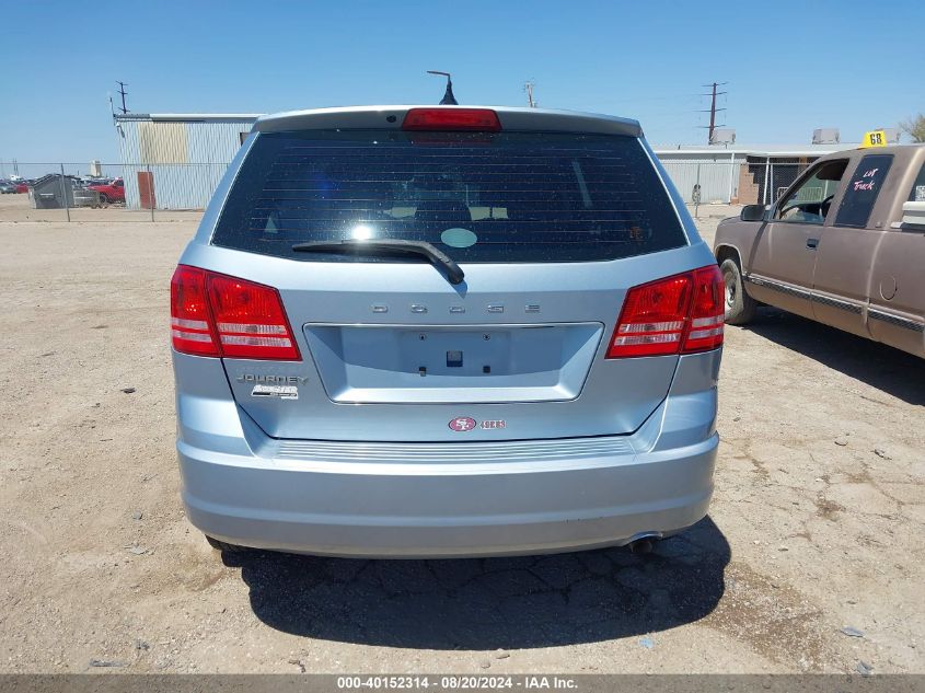 2013 Dodge Journey American Value Pkg VIN: 3C4PDCAB7DT510696 Lot: 40152314