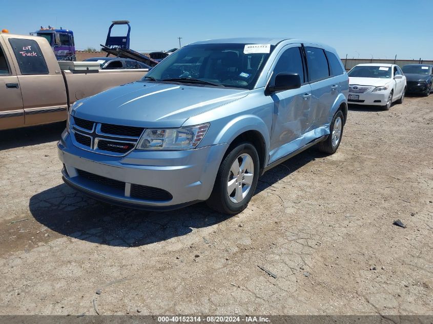 2013 Dodge Journey American Value Pkg VIN: 3C4PDCAB7DT510696 Lot: 40152314