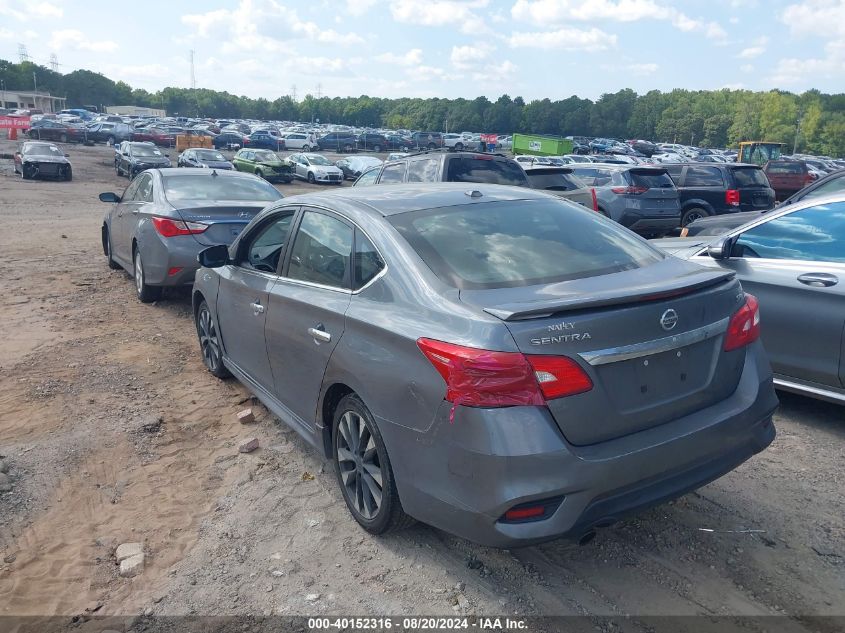 2017 Nissan Sentra Sr VIN: 3N1AB7AP2HY299675 Lot: 40152316