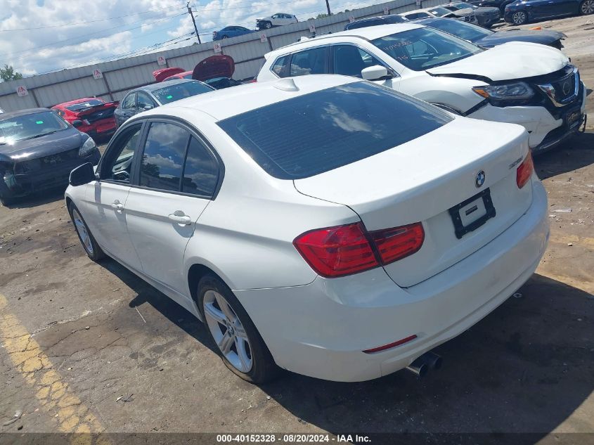 2013 BMW 328I VIN: WBA3A5G51DNP21040 Lot: 40152328