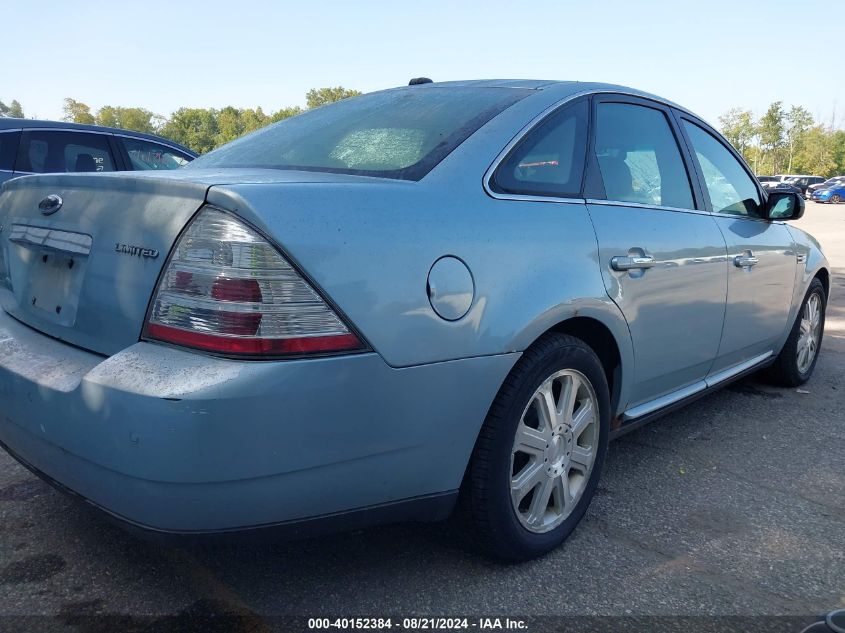 2008 Ford Taurus Limited VIN: 1FAHP25W18G183182 Lot: 40152384