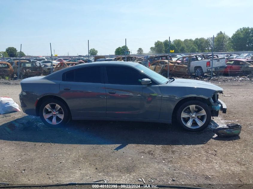 2018 Dodge Charger Sxt Plus Rwd VIN: 2C3CDXHG5JH158055 Lot: 40152395