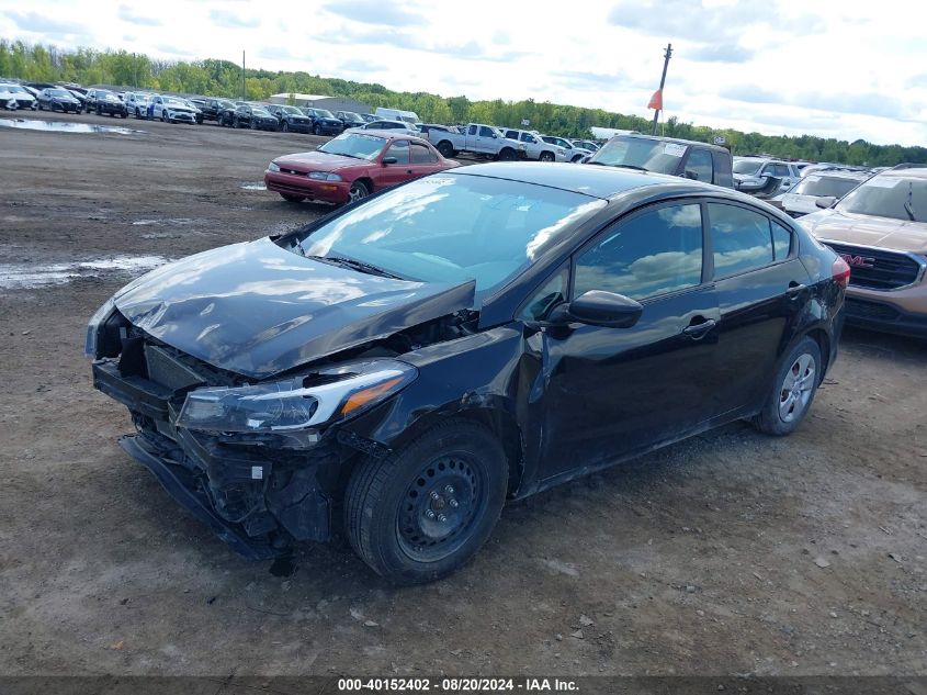 2017 Kia Forte Lx VIN: 3KPFK4A73HE018325 Lot: 40152402