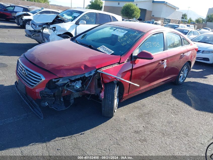 2016 HYUNDAI SONATA - 5NPE24AF1GH396074