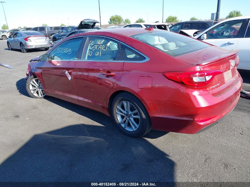 2016 HYUNDAI SONATA - 5NPE24AF1GH396074