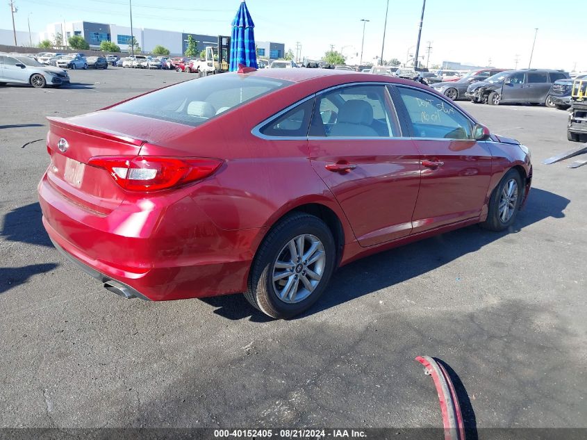 2016 HYUNDAI SONATA - 5NPE24AF1GH396074