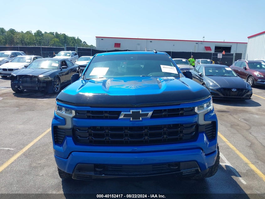 2022 CHEVROLET SILVERADO 1500 4WD  SHORT BED RST - 1GCUDEED4NZ601185