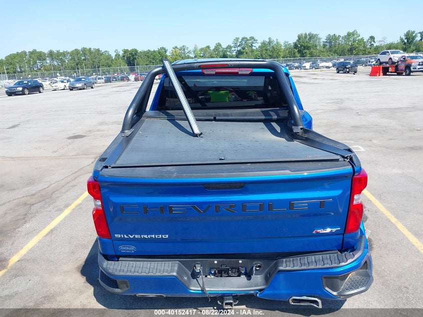 2022 CHEVROLET SILVERADO 1500 4WD  SHORT BED RST - 1GCUDEED4NZ601185