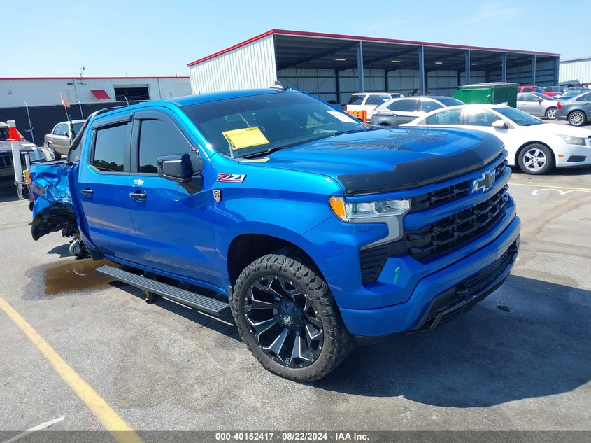 2022 CHEVROLET SILVERADO 1500 4WD  SHORT BED RST - 1GCUDEED4NZ601185