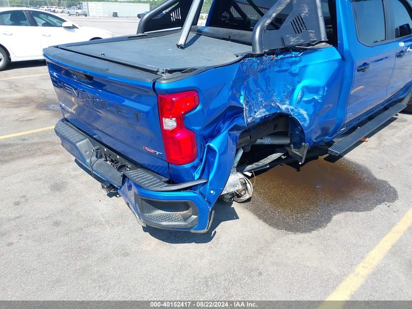 2022 CHEVROLET SILVERADO 1500 4WD  SHORT BED RST - 1GCUDEED4NZ601185