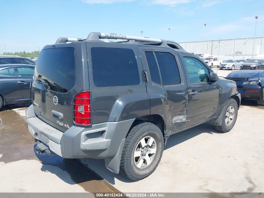 2012 Nissan Xterra Pro-4X VIN: 5N1AN0NW4CC525418 Lot: 40152434