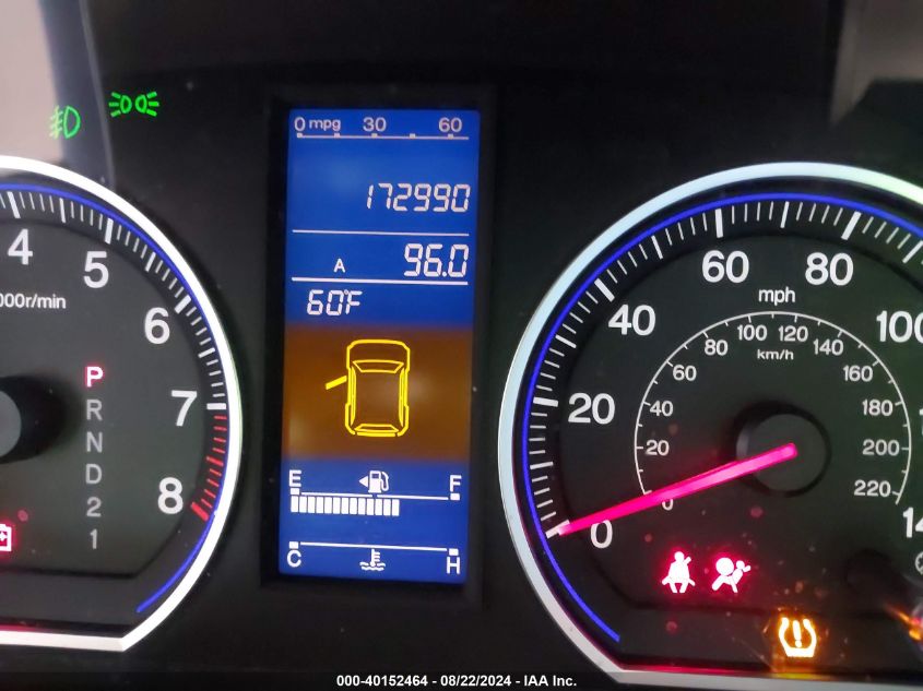 2010 Honda Cr-V Ex-L VIN: 5J6RE4H70AL087801 Lot: 40152464