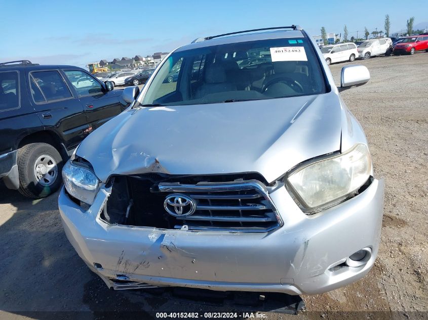 2008 Toyota Highlander Limited VIN: JTEDS42A482038626 Lot: 40152482