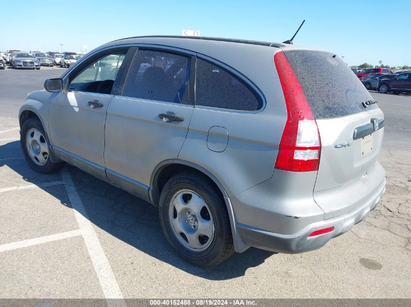 2007 Honda Cr-V Lx VIN: JHLRE38337C058690 Lot: 40152488