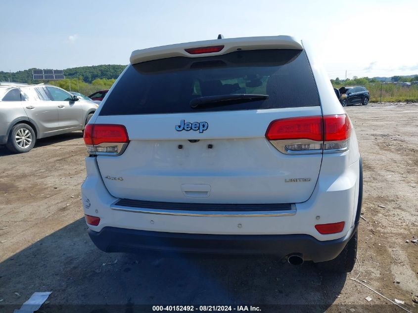 2017 Jeep Grand Cherokee Limited 4X4 VIN: 1C4RJFBG8HC864368 Lot: 40152492