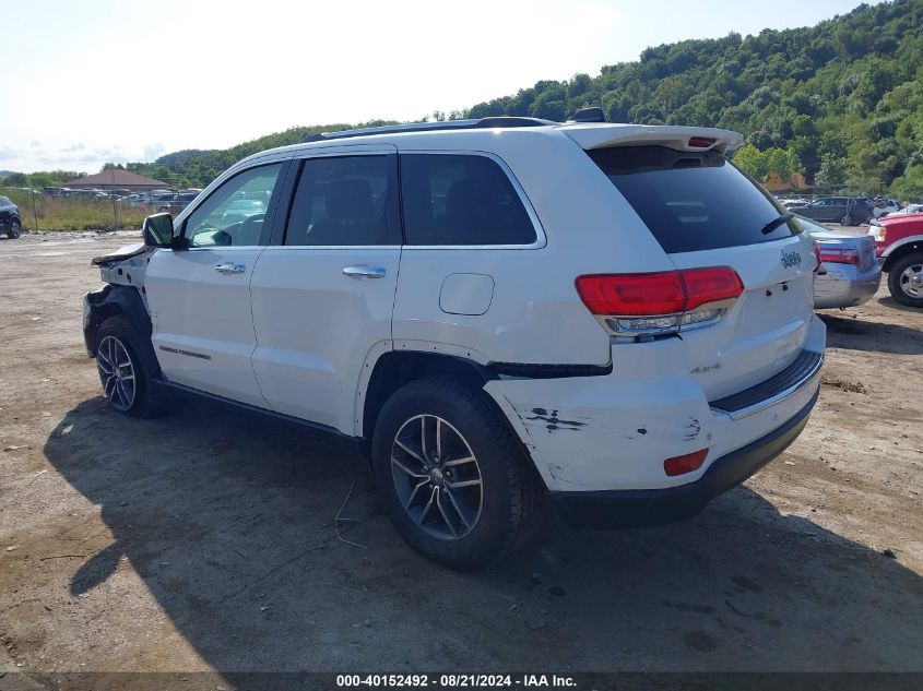 2017 Jeep Grand Cherokee Limited 4X4 VIN: 1C4RJFBG8HC864368 Lot: 40152492