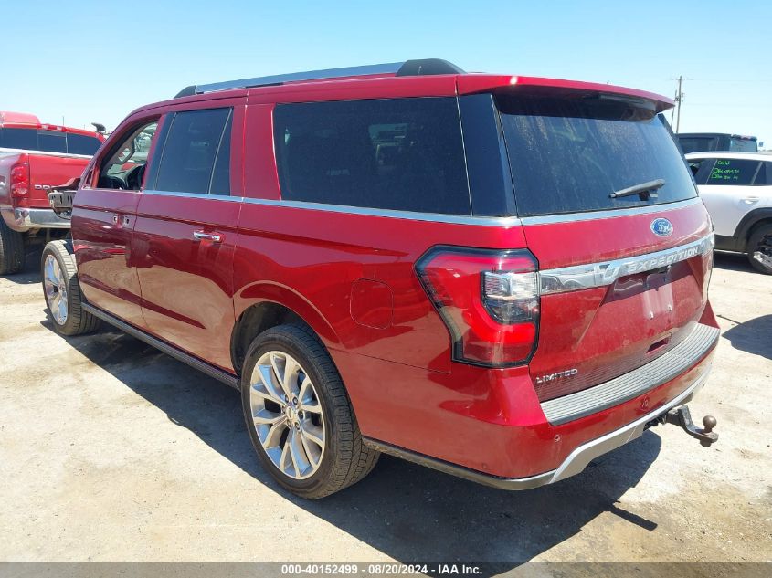 2018 Ford Expedition Max Limited VIN: 1FMJK1KT5JEA13483 Lot: 40152499