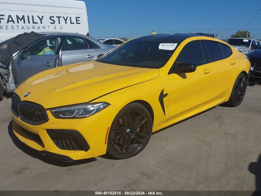 2021 BMW M8 GRAN COUPE - WBSGV0C01MCF61738