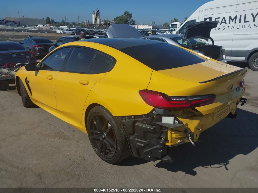 2021 BMW M8 GRAN COUPE - WBSGV0C01MCF61738