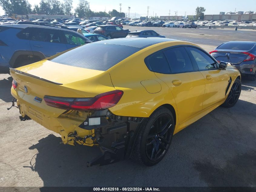 2021 BMW M8 GRAN COUPE - WBSGV0C01MCF61738