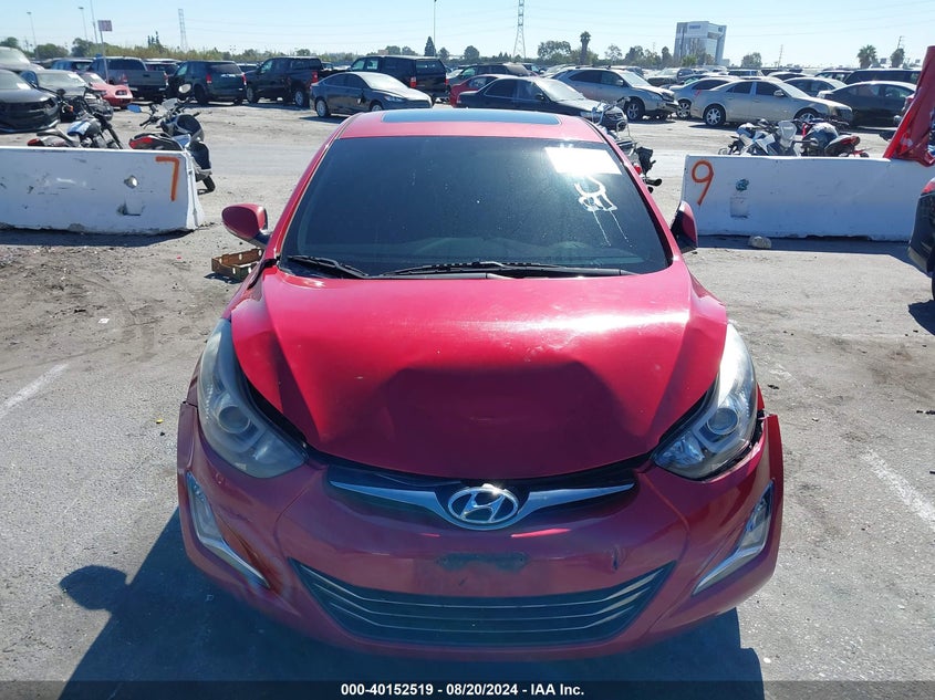 KMHDH4AH5EU148517 2014 Hyundai Elantra Se/Sport/Limited