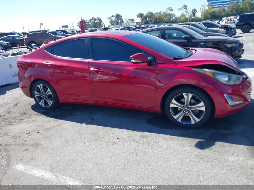 KMHDH4AH5EU148517 2014 Hyundai Elantra Se/Sport/Limited