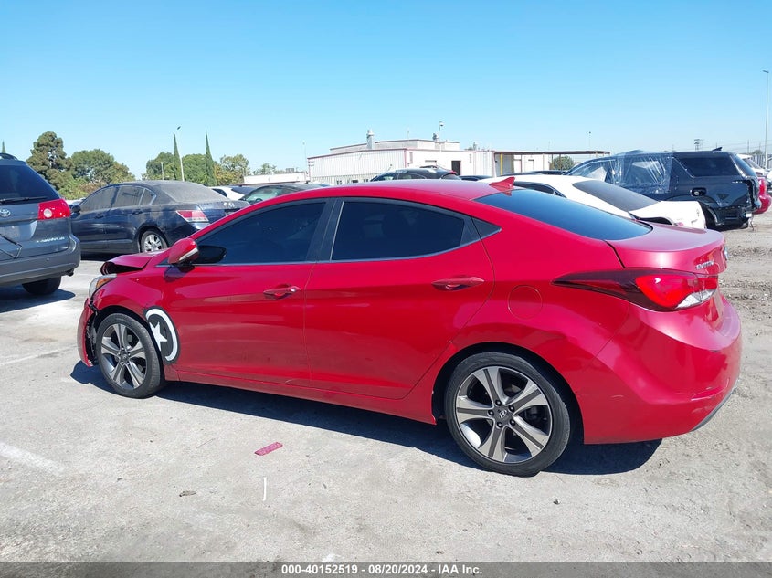 KMHDH4AH5EU148517 2014 Hyundai Elantra Se/Sport/Limited