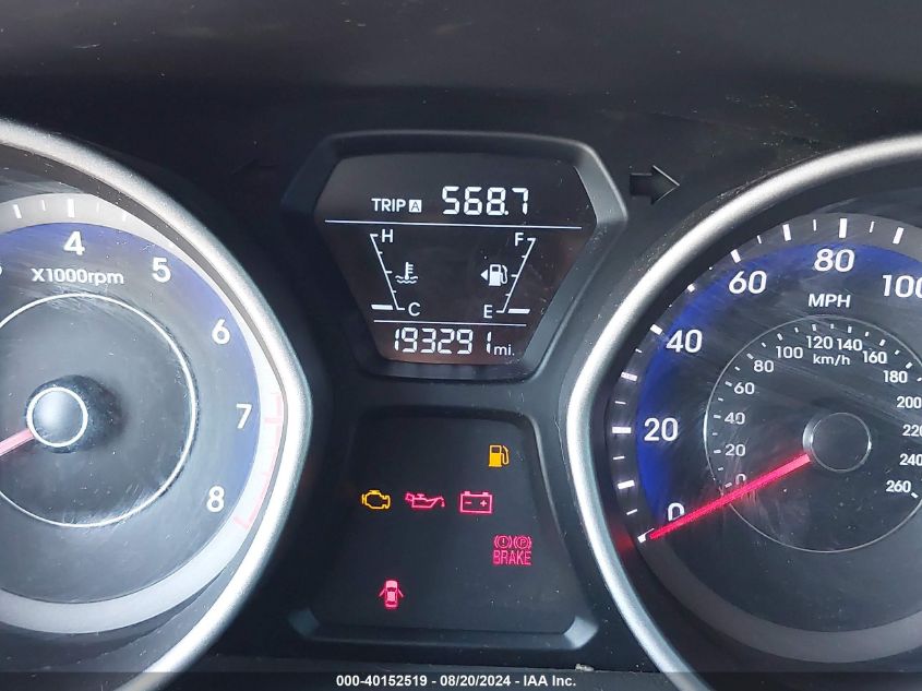 KMHDH4AH5EU148517 2014 Hyundai Elantra Se/Sport/Limited