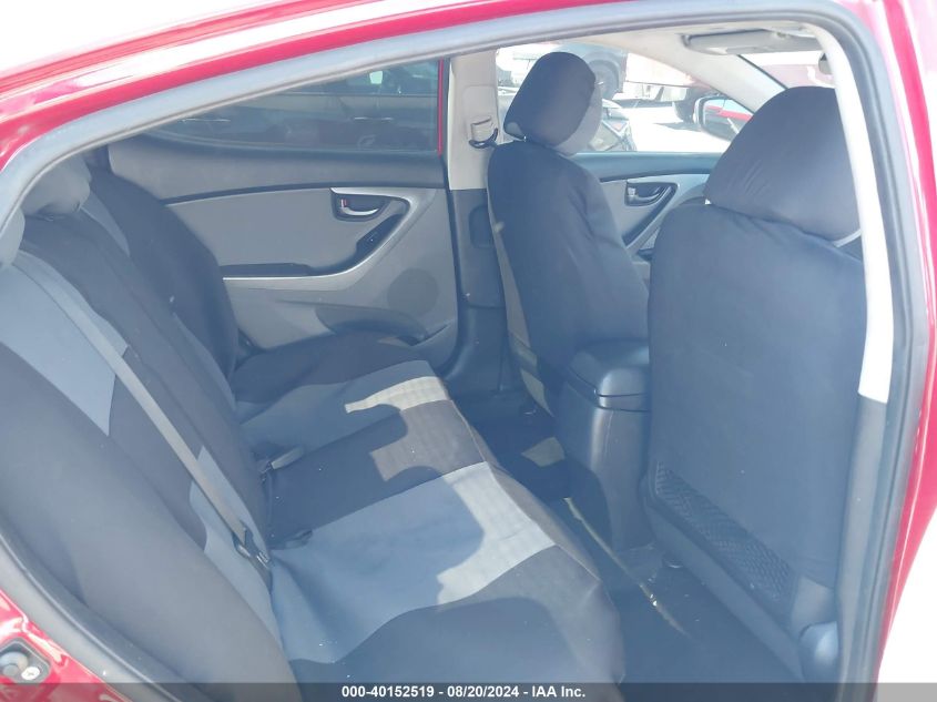 KMHDH4AH5EU148517 2014 Hyundai Elantra Se/Sport/Limited