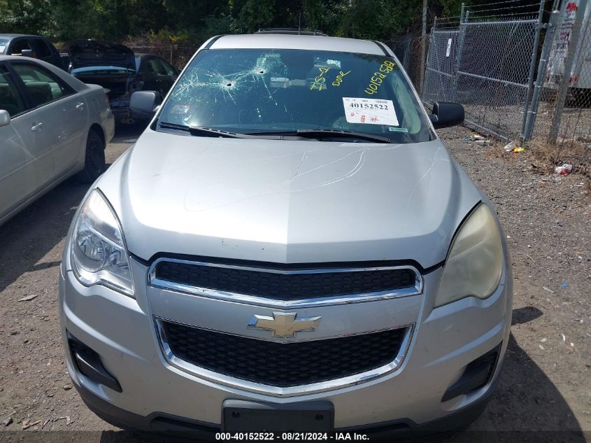 2012 Chevrolet Equinox Ls VIN: 2GNFLCEK8C6177055 Lot: 40152522