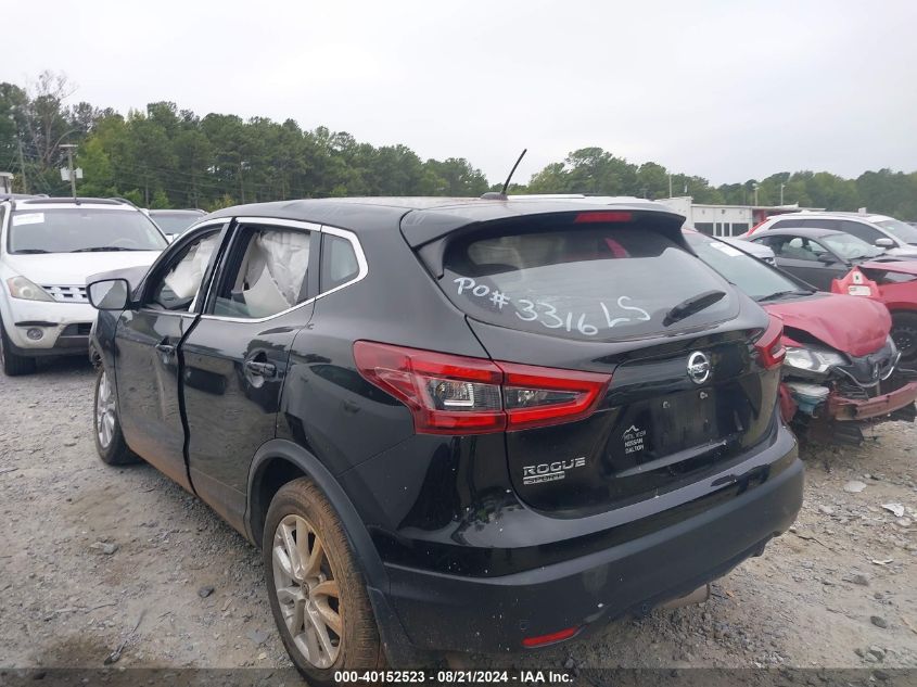 2021 Nissan Rogue Sport S VIN: JN1BJ1AV8MW315513 Lot: 40152523