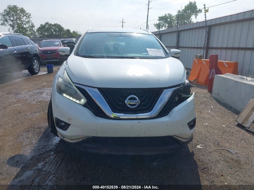 2018 Nissan Murano S/Sl/Sv/Platinum VIN: 5N1AZ2MG4JN107064 Lot: 40152539