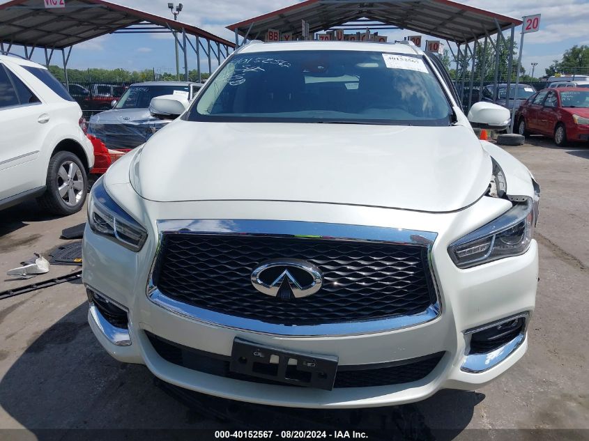 2019 Infiniti Qx60 Luxe VIN: 5N1DL0MM7KC521185 Lot: 40152567