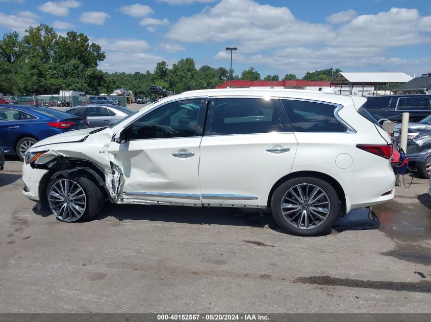 2019 Infiniti Qx60 Luxe VIN: 5N1DL0MM7KC521185 Lot: 40152567