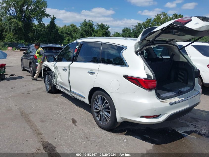 2019 Infiniti Qx60 Luxe VIN: 5N1DL0MM7KC521185 Lot: 40152567