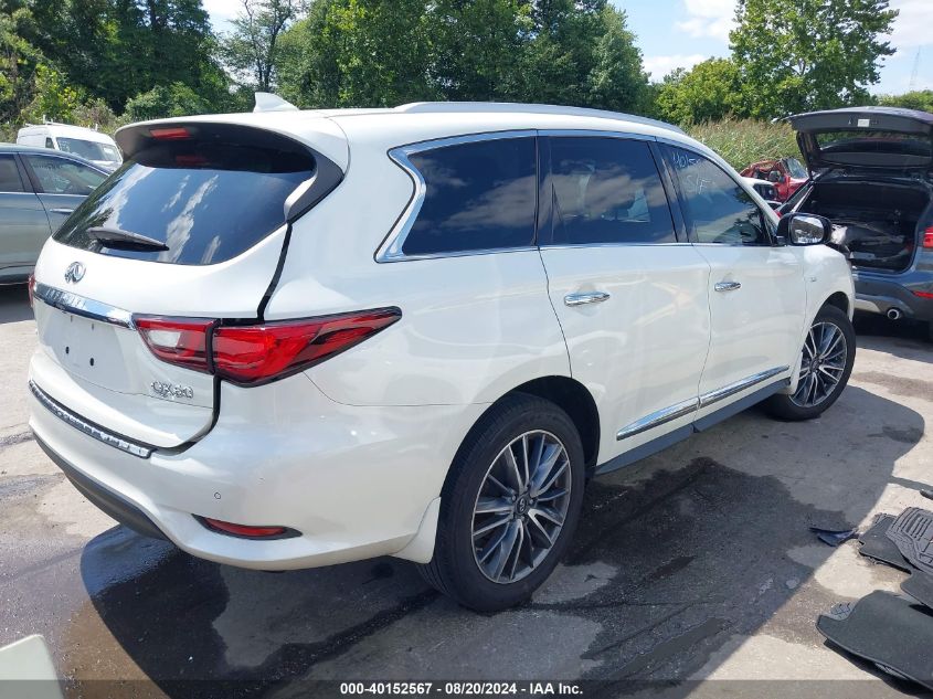 2019 Infiniti Qx60 Luxe VIN: 5N1DL0MM7KC521185 Lot: 40152567