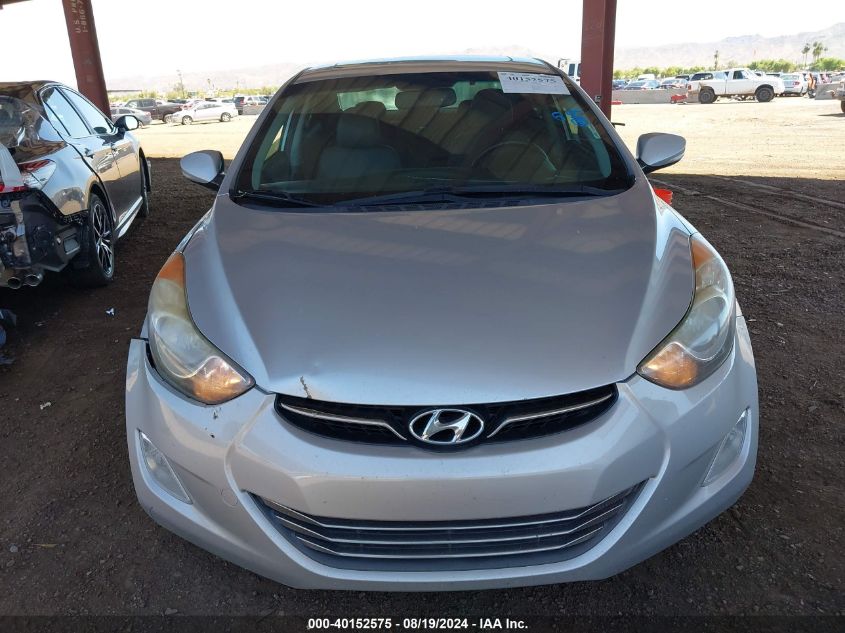 2013 Hyundai Elantra Limited VIN: 5NPDH4AE3DH277455 Lot: 40152575