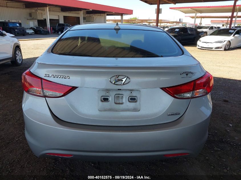 2013 Hyundai Elantra Limited VIN: 5NPDH4AE3DH277455 Lot: 40152575