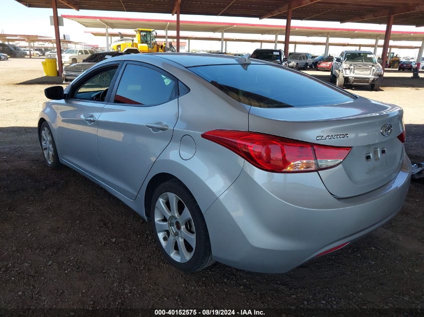 2013 Hyundai Elantra Limited VIN: 5NPDH4AE3DH277455 Lot: 40152575