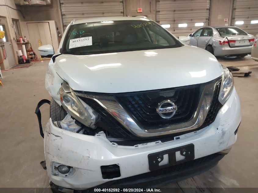 2015 Nissan Murano S/Sl/Sv/Platinum VIN: 5N1AZ2MH1FN230045 Lot: 40152592