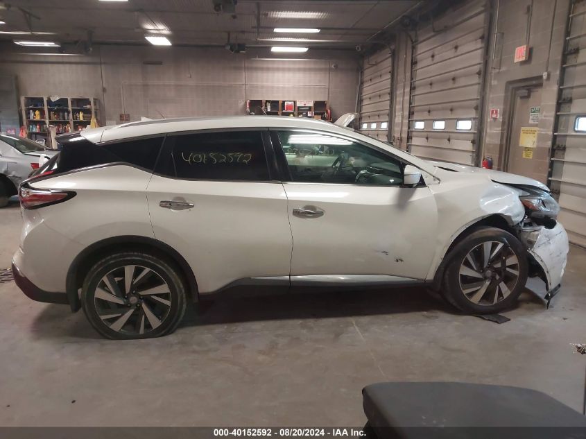 2015 Nissan Murano S/Sl/Sv/Platinum VIN: 5N1AZ2MH1FN230045 Lot: 40152592