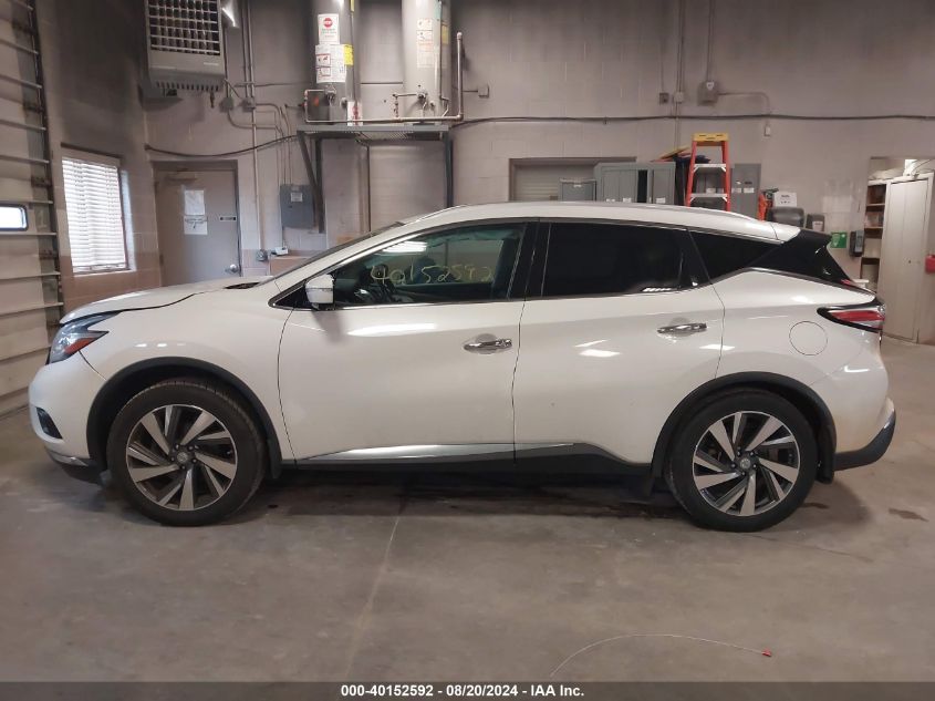 2015 Nissan Murano S/Sl/Sv/Platinum VIN: 5N1AZ2MH1FN230045 Lot: 40152592