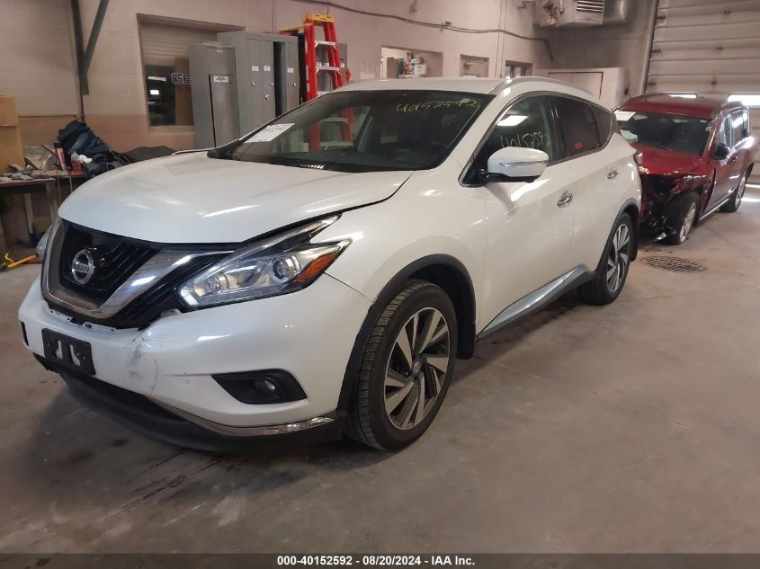 2015 Nissan Murano S/Sl/Sv/Platinum VIN: 5N1AZ2MH1FN230045 Lot: 40152592