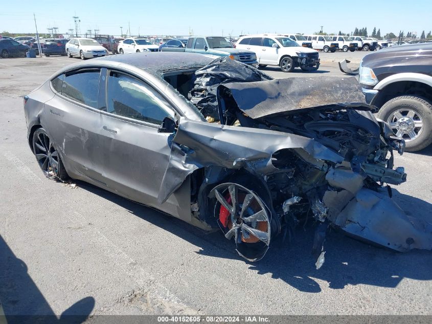 2018 TESLA MODEL 3 LONG RANGE/PERFORMANCE - 5YJ3E1EB3JF072456