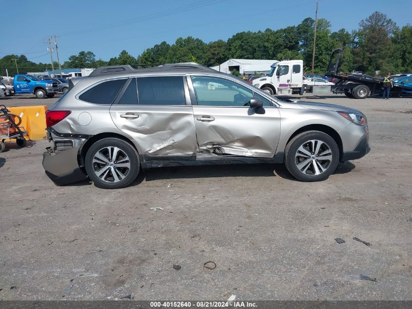 2018 Subaru Outback 2.5I Limited VIN: 4S4BSANC9J3294876 Lot: 40152640